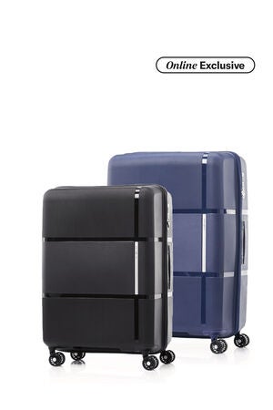 Samsonite Koper Hardcase Interlace V2 Medium Black + Large Navy